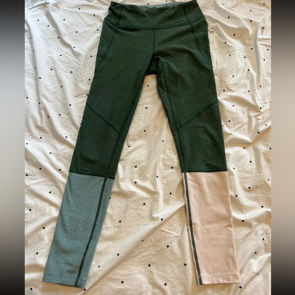 outdoor voices classic colorblock leggings